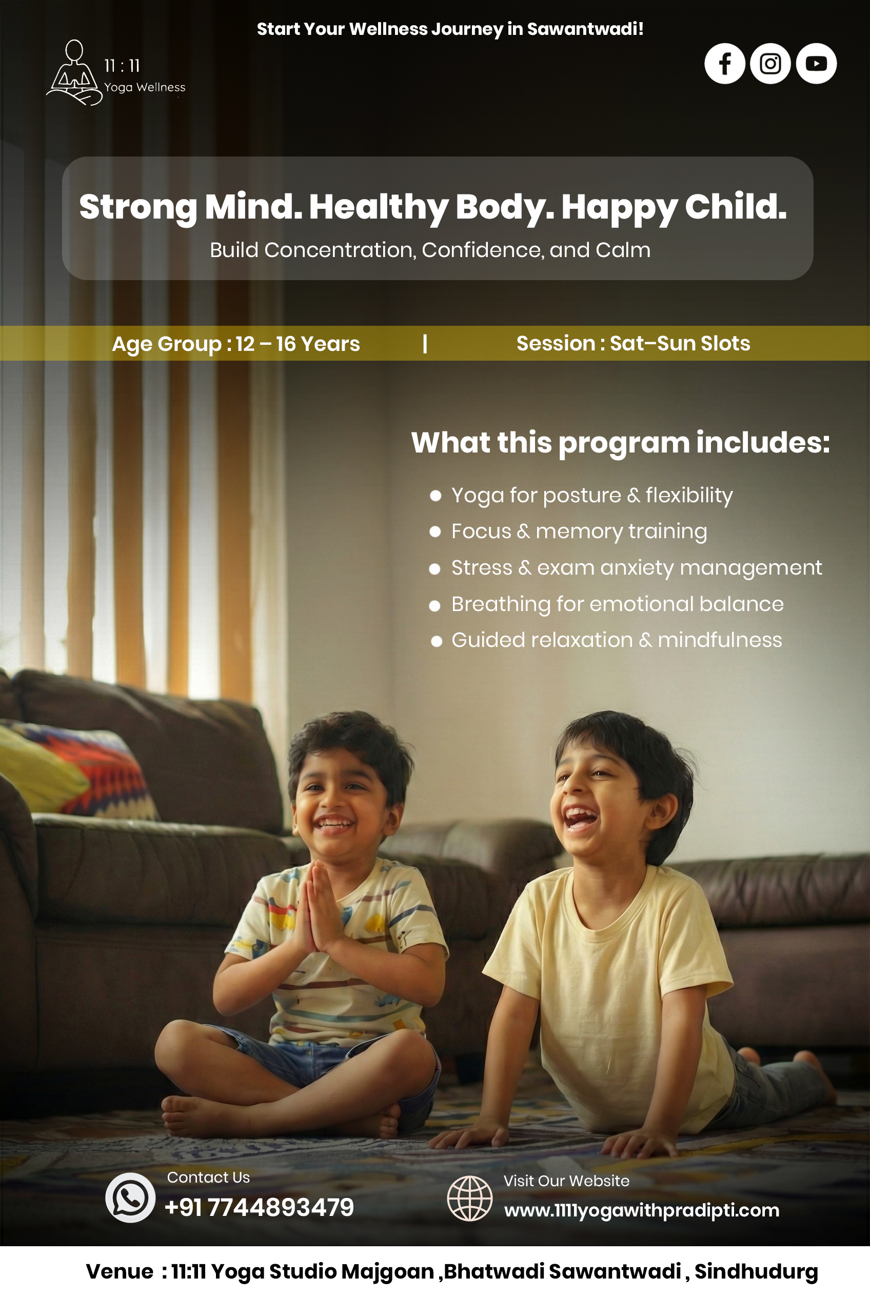 11:11 Yoga Wellness Studio Moment